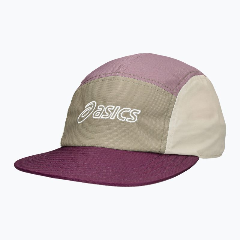 Czapka z daszkiem ASICS 5 Panel deep mauve/pepper