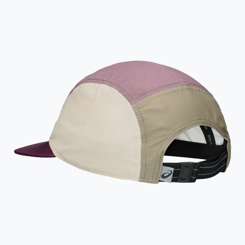 Czapka z daszkiem ASICS 5 Panel deep mauve/pepper 2