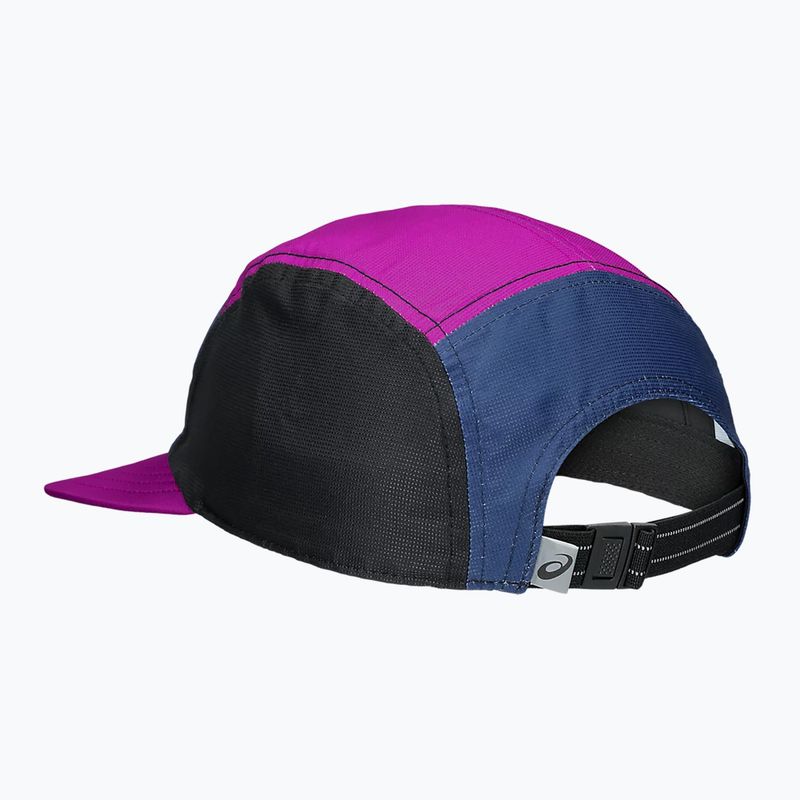 Czapka z daszkiem ASICS 5 Panel bold magenta/blue expanse 2