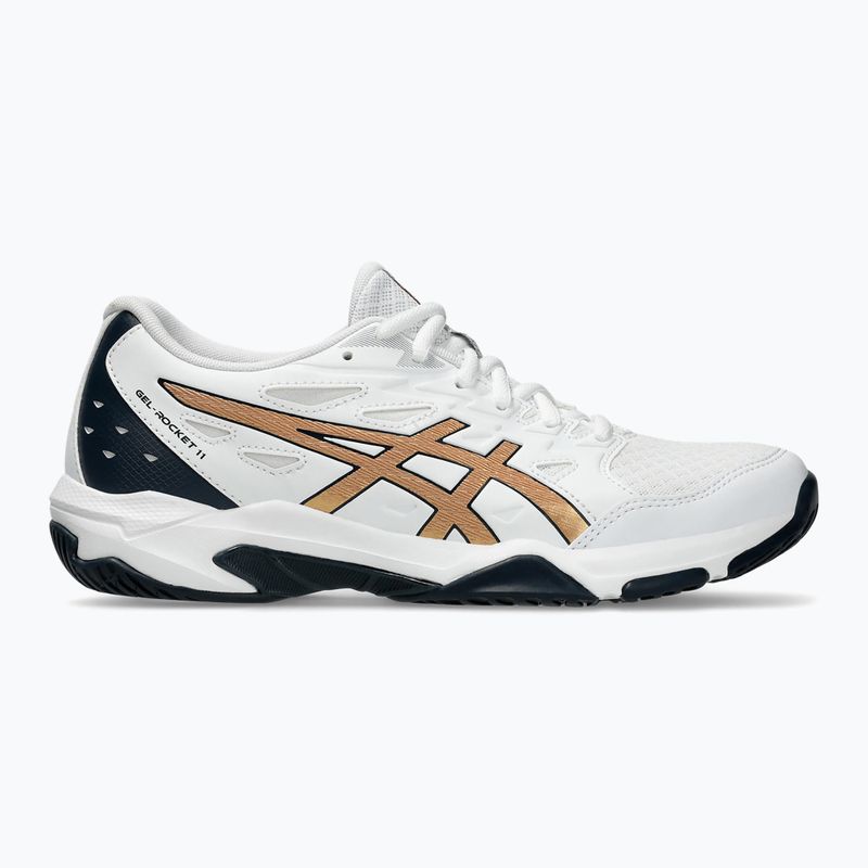 Buty damskie ASICS Gel-Rocket 11 white/pure gold 8