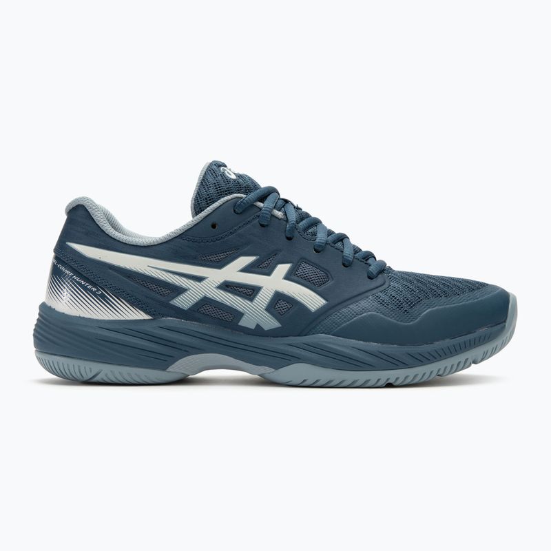 Buty do squasha męskie ASICS Gel-Court Hunter 3 vintage indigo/white 2