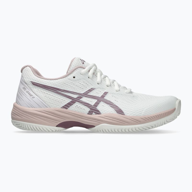 Buty do tenisa damskie ASICS Gel-Game 9 Clay/OC W white/dusty mauve 8