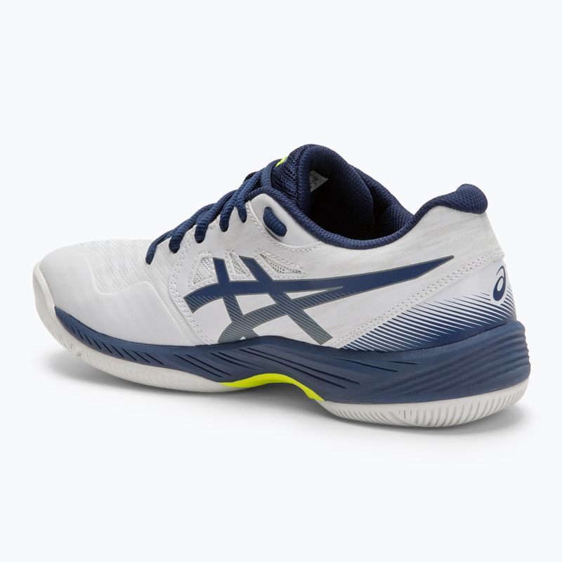 Buty do squasha męskie ASICS Gel-Court Hunter 3 white/blue expanse 3