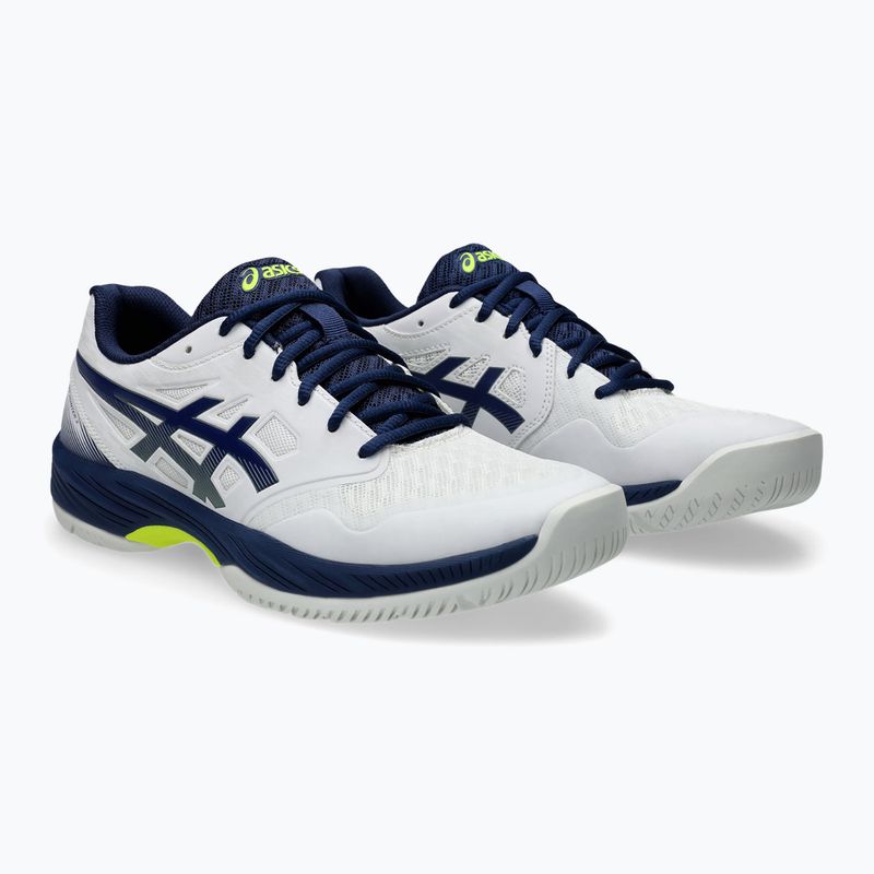 Buty do squasha męskie ASICS Gel-Court Hunter 3 white/blue expanse 10