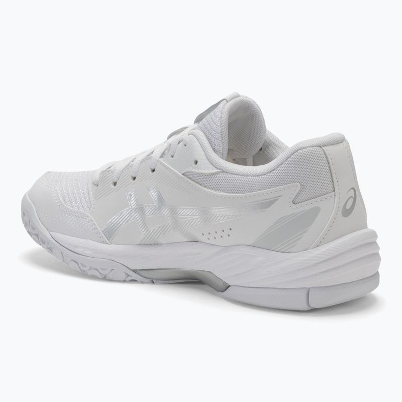 Buty damskie ASICS Gel-Task 4 white/pure silver 3