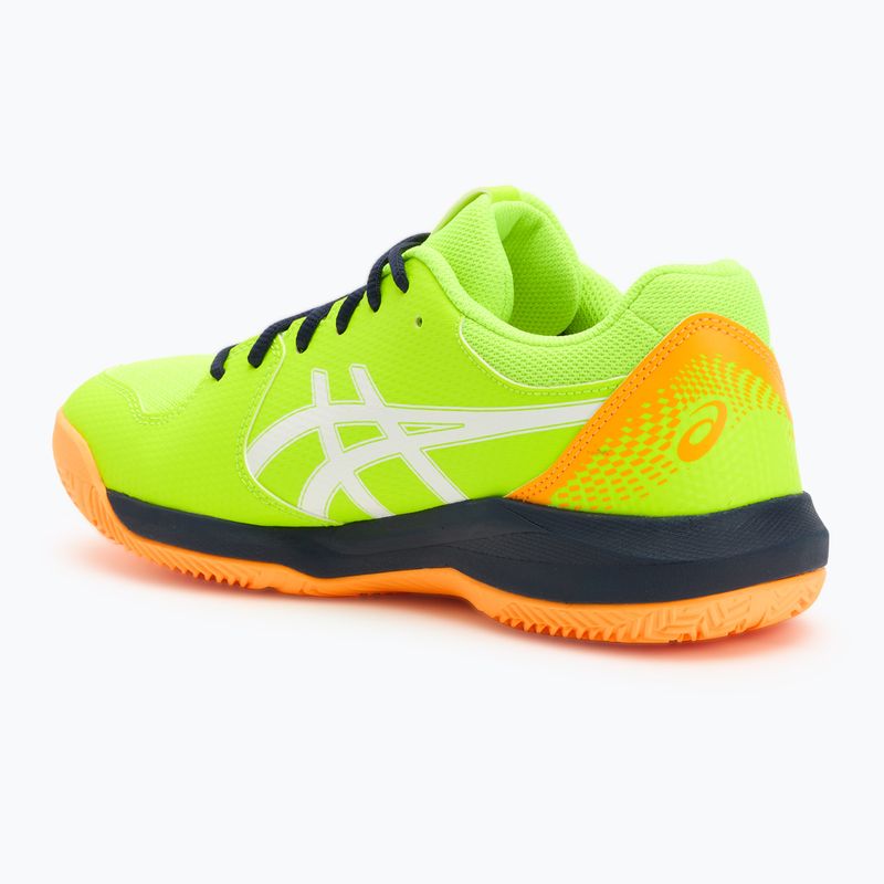 Buty do padla męskie ASICS Gel-Dedicate 8 safety yellow/white 3