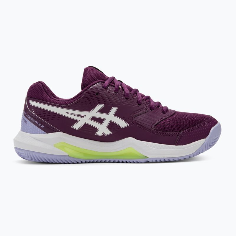 Buty do padla damskie ASICS Gel-Dedicate 8 Padel W deep mauve/white 2