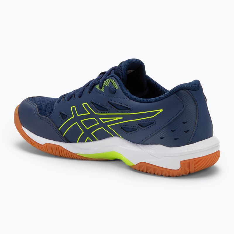 Buty męskie ASICS Gel-Rocket 11 blue expanse/safety yellow 3