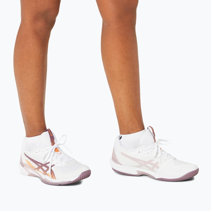 Buty do tenisa damskie ASICS Solution Speed FF 3 W white/dusty mauve 14