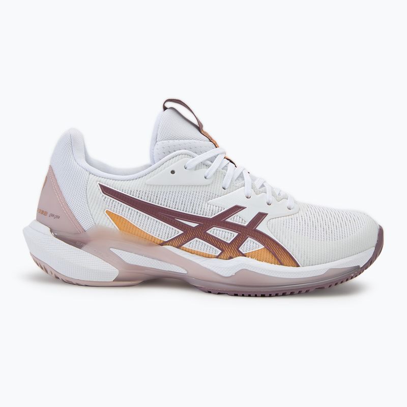 Buty do tenisa damskie ASICS Solution Speed FF 3 W white/dusty mauve 2