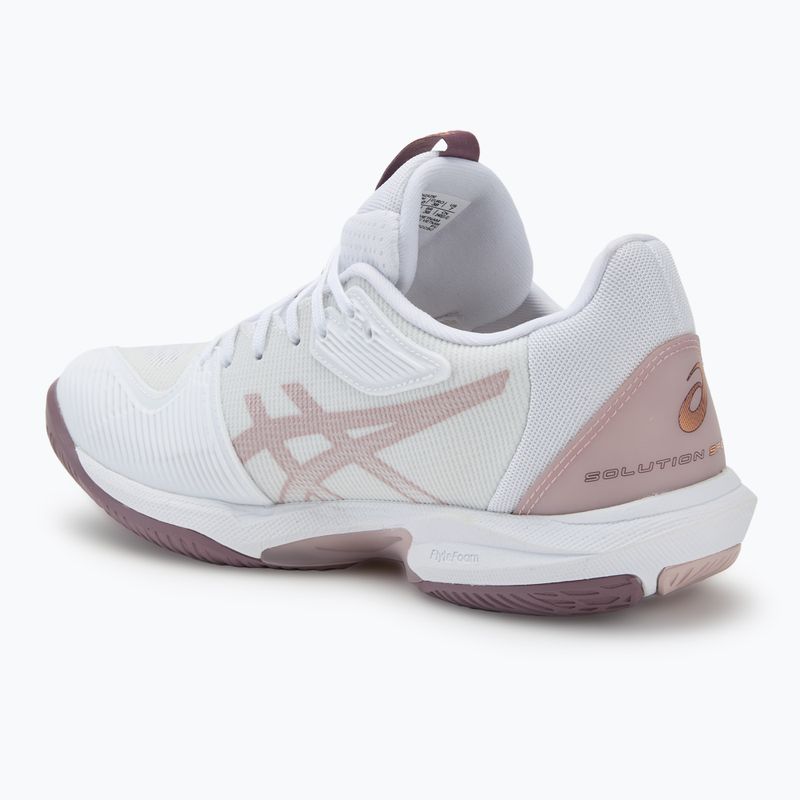 Buty do tenisa damskie ASICS Solution Speed FF 3 W white/dusty mauve 3