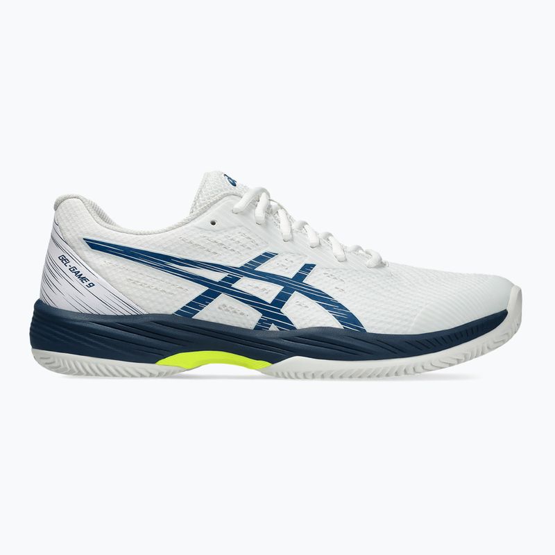 Buty do tenisa męskie ASICS Gel-Game 9 Clay/OC white/mako blue 8