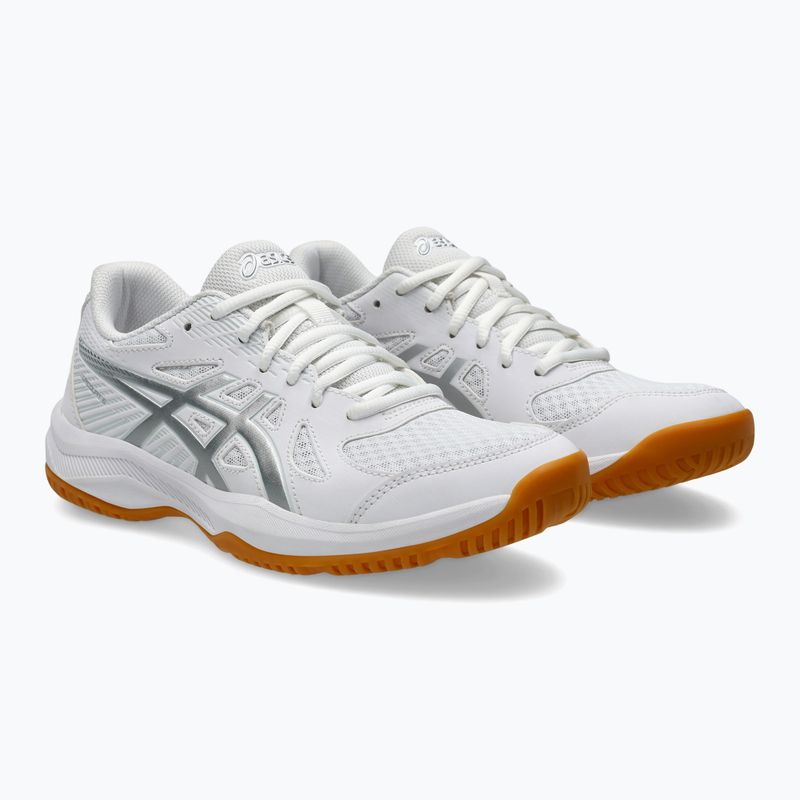 Buty damskie ASICS Upcourt 6 white/pure silver 3