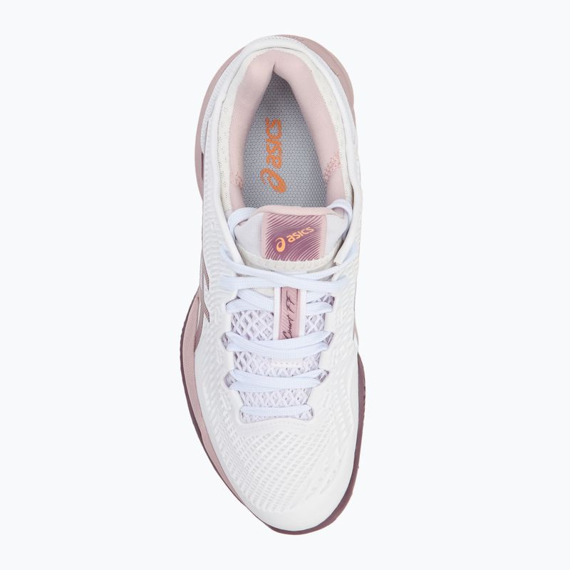 Buty do tenisa damskie ASICS Court FF 3 Clay W white/watershed rose 5