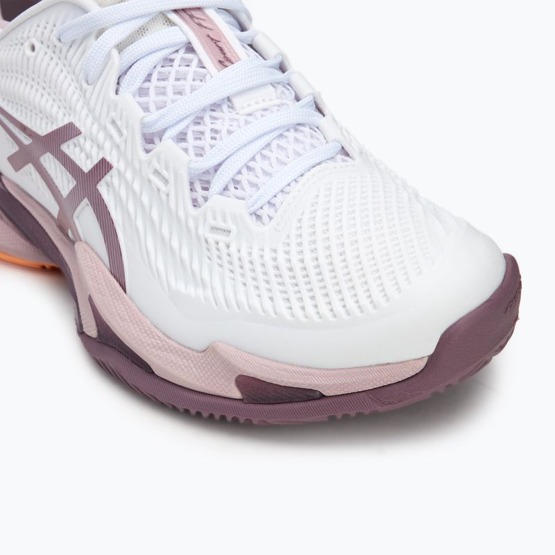 Buty do tenisa damskie ASICS Court FF 3 Clay white/watershed rose 7