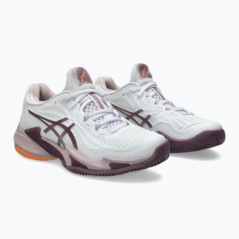 Buty do tenisa damskie ASICS Court FF 3 Clay white/watershed rose 10