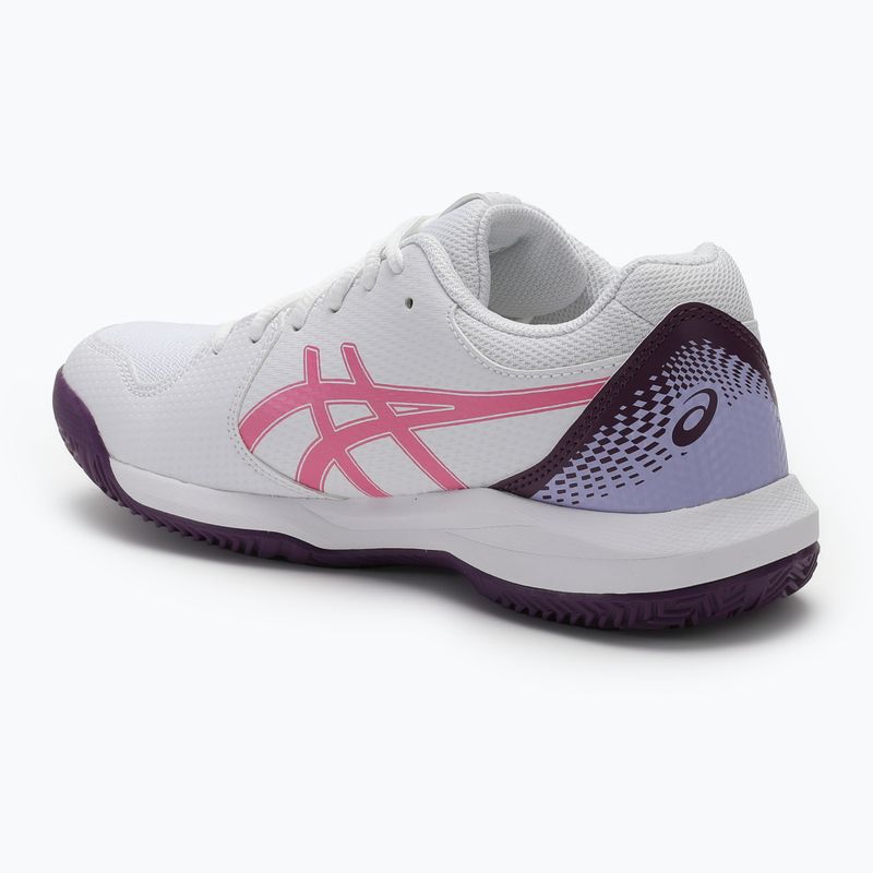 Buty do padla damskie ASICS Gel-Dedicate 8 Padel W white/dragon fruit 3