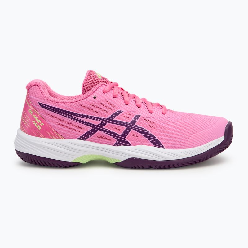 Buty do padla damskie ASICS Gel-Game 9 Padel W dragon fruit/deep mauve 2