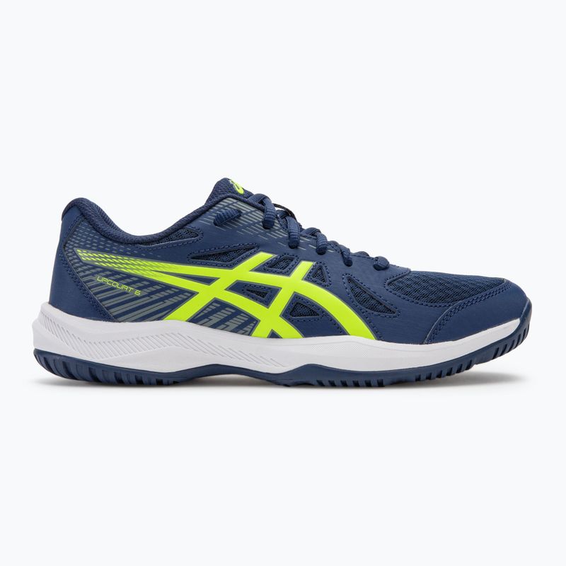 Buty męskie ASICS Upcourt 6 blue expanse/safety yellow 2