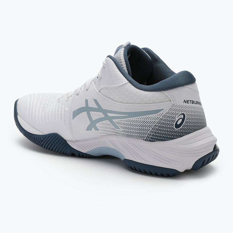 Buty męskie ASICS Netburner Ballistic FF MT 3 white/vintage indigo 3