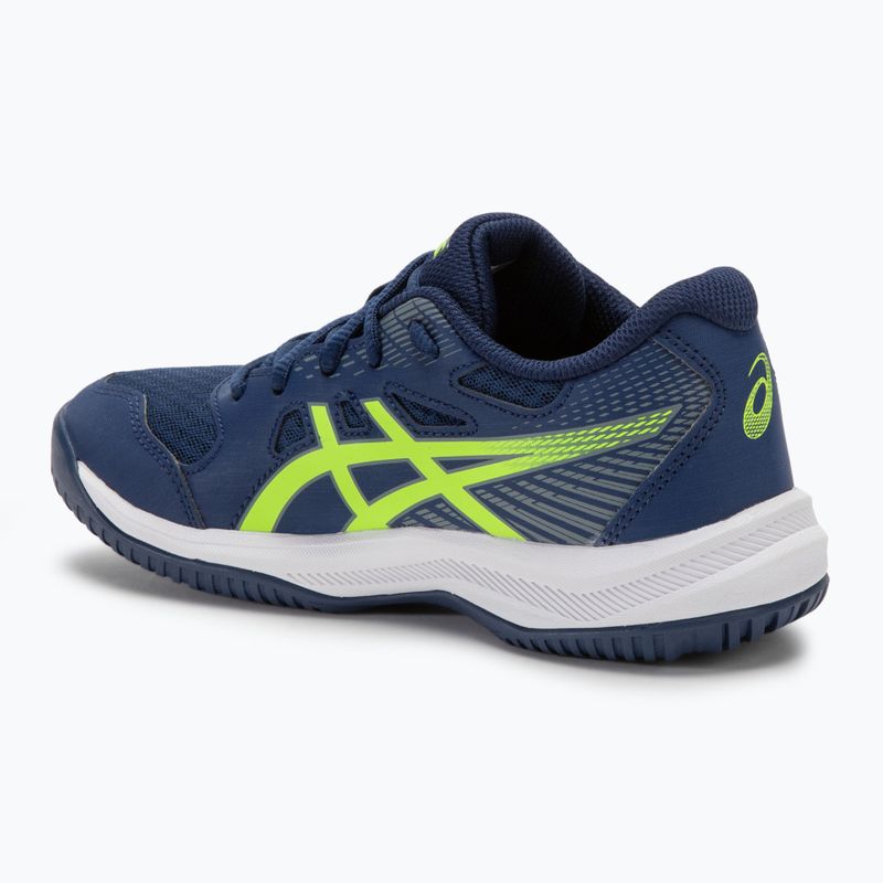 Buty dziecięce ASICS Upcourt 6 GS blue expanse/safety yellow 3