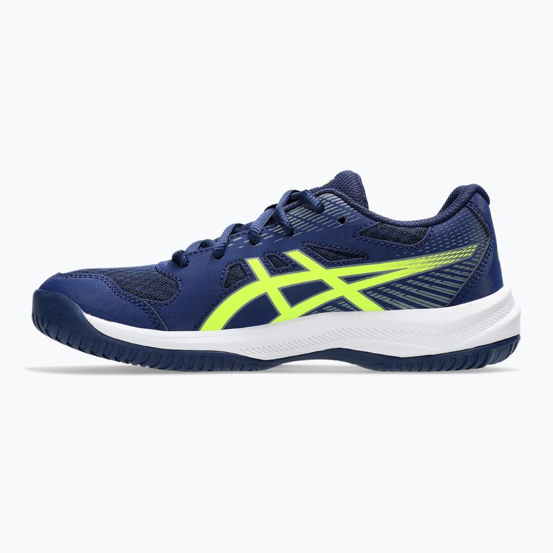 Buty dziecięce ASICS Upcourt 6 GS blue expanse/safety yellow 9