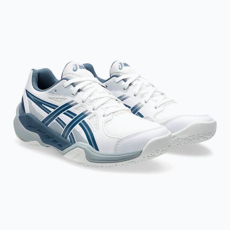 Buty dziecięce ASICS Gel-Powerbreak GS white/vintage indigo 10