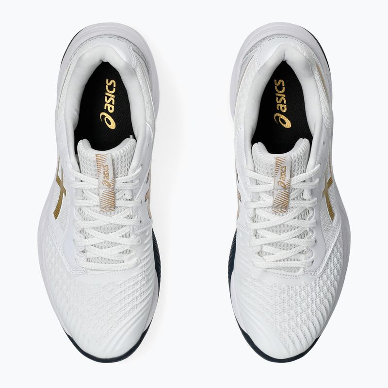 Buty damskie ASICS Netburner Ballistic FF 3 white/ pure gold 5