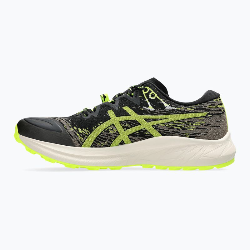 Buty do biegania męskie ASICS Fuji Lite 5 black/safety yellow 9