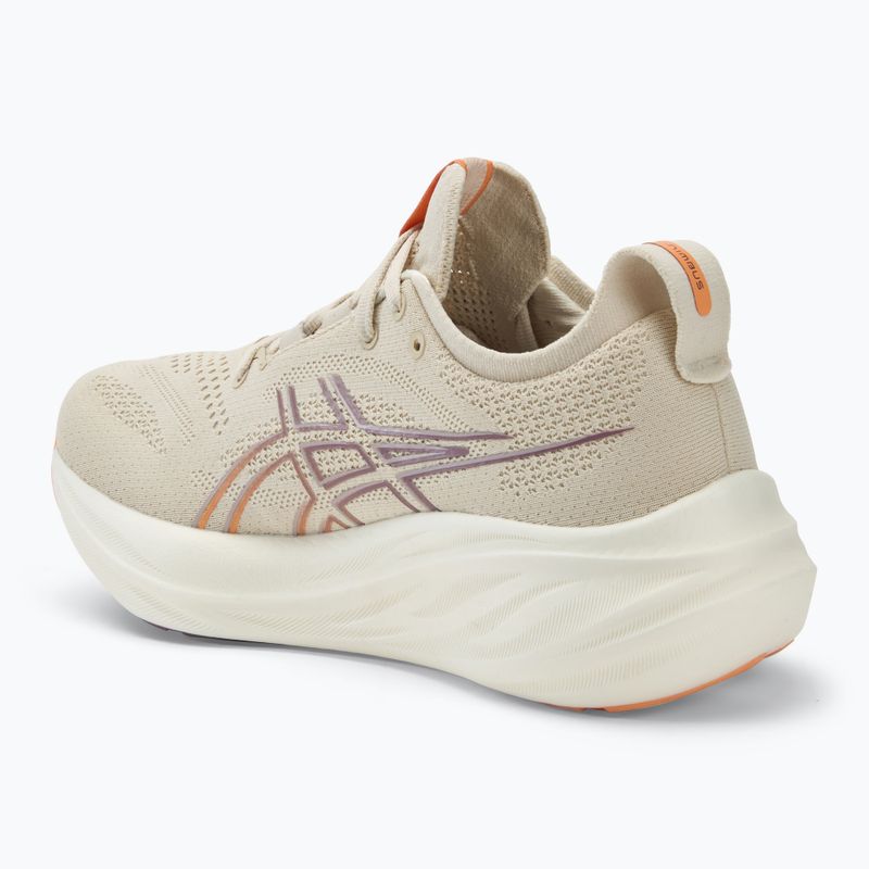 Buty do biegania damskie ASICS Gel-Nimbus 26 oatmeal/faded orange 3