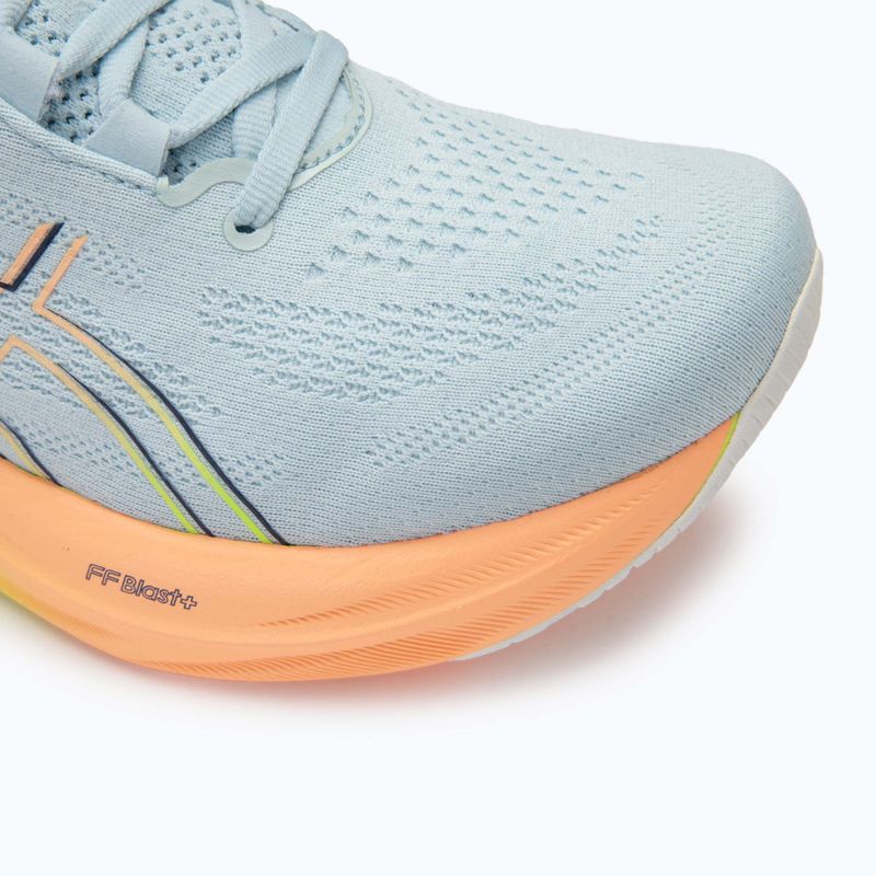 Buty do biegania damskie ASICS Gel-Nimbus 26 Paris cool grey/safety yellow 7