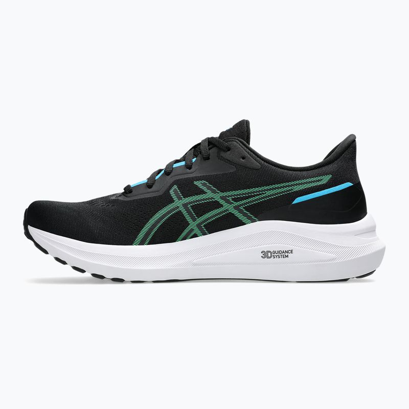 Buty do biegania męskie ASICS GT-1000 13 black/digital aqua 9