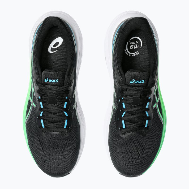 Buty do biegania męskie ASICS GT-1000 13 black/digital aqua 12