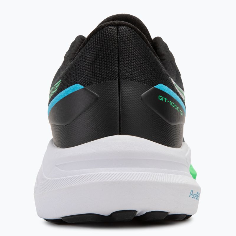 Buty do biegania męskie ASICS GT-1000 13 black/digital aqua 6