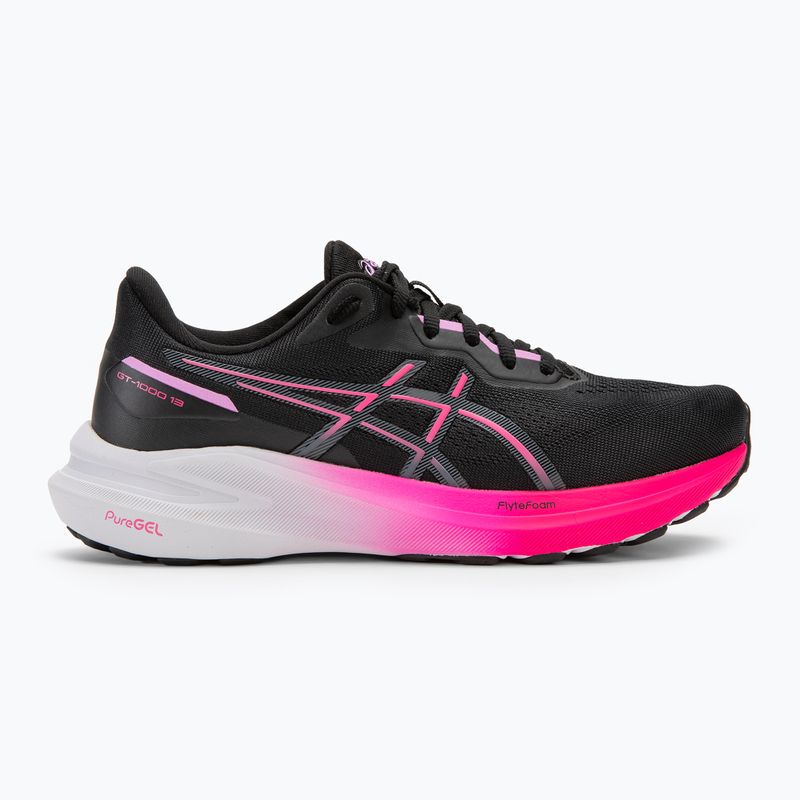 Buty do biegania damskie ASICS GT-1000 13 black/pink glo 2