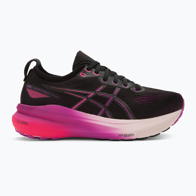 Buty do biegania damskie ASICS Gel-Kayano 31 black/bold magenta 2