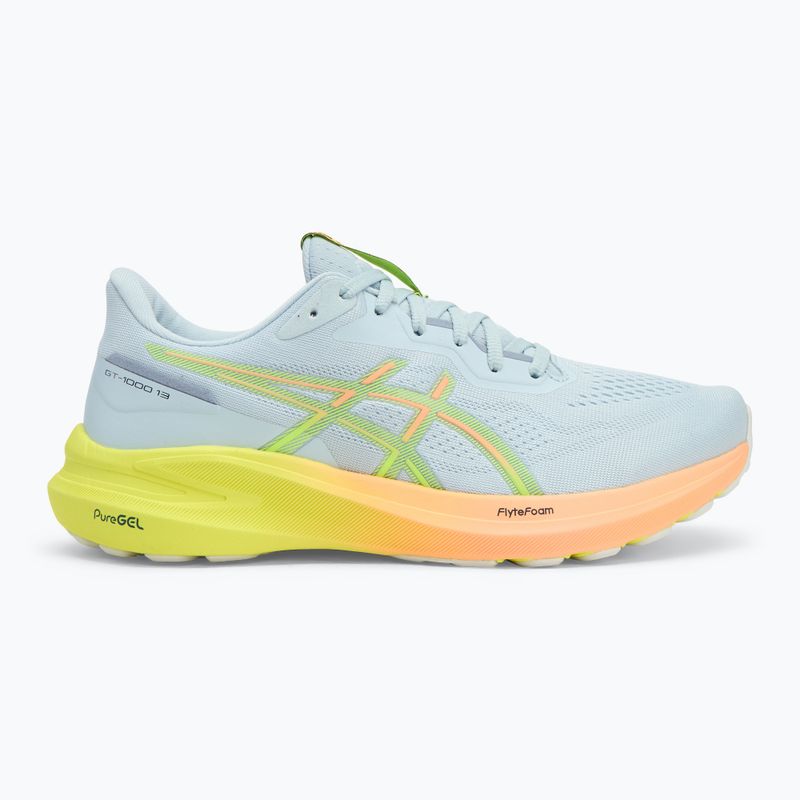 Buty do biegania męskie ASICS GT-1000 13 Paris cool grey/safety yellow 2