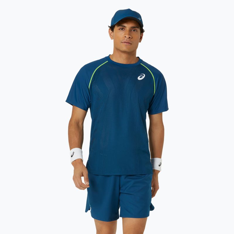 Koszulka tenisowa męska ASICS Match Actibreeze Top mako blue