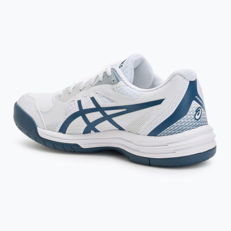 Buty do tenisa męskie ASICS Court Slide 3 white/mako blue 3