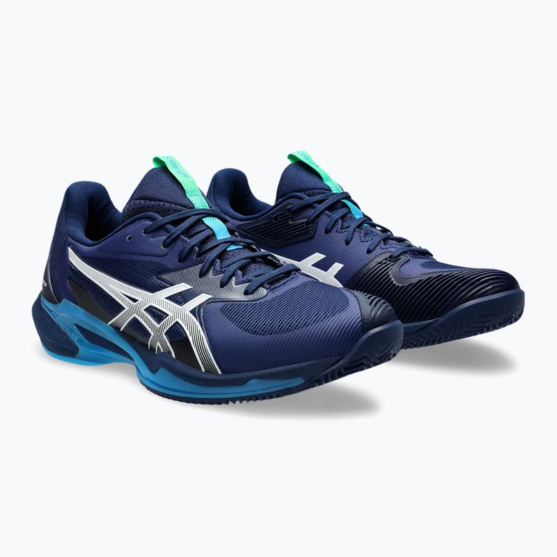 Buty do tenisa męskie ASICS Solution Speed FF 3 Clay blue expanse/white 10