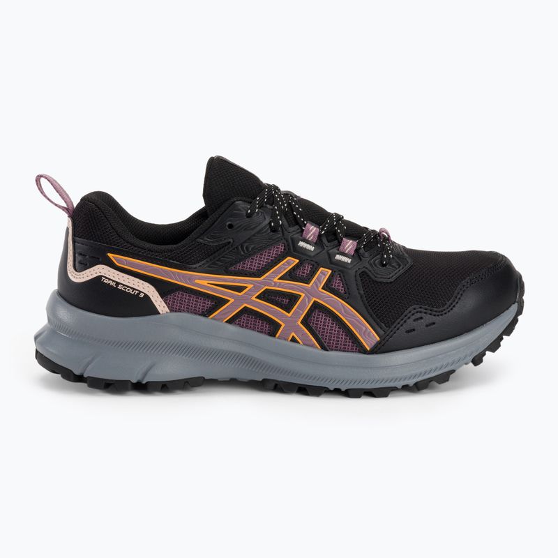 Buty do biegania damskie ASICS Trail Scout 3 black/dusty mauve 2