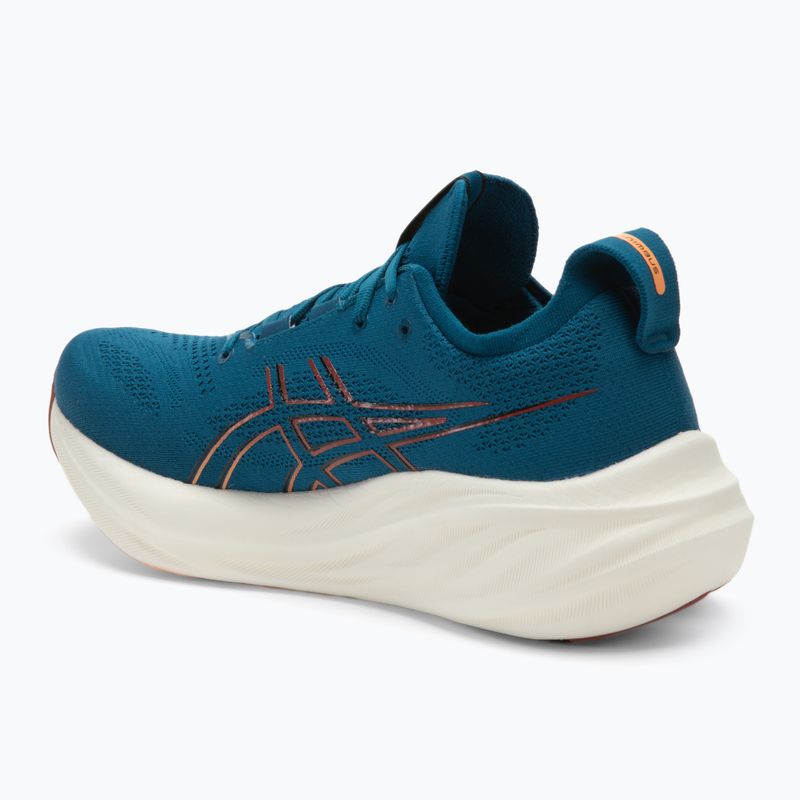 Buty do biegania męskie ASICS Gel-Nimbus 26 rich navy/faded orange 3