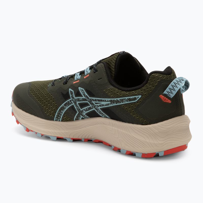 Buty do biegania męskie ASICS Trabuco Terra 2 smog green/smoke blue 3