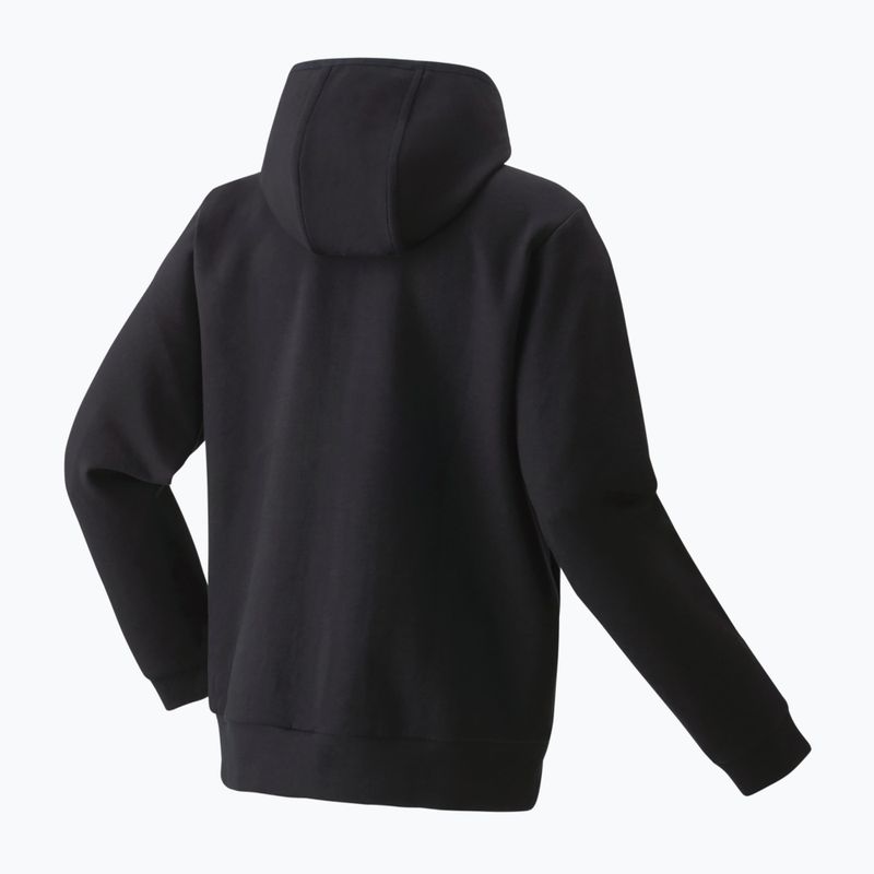 Bluza tenisowa męska YONEX 50131 Full Hoodie black 2