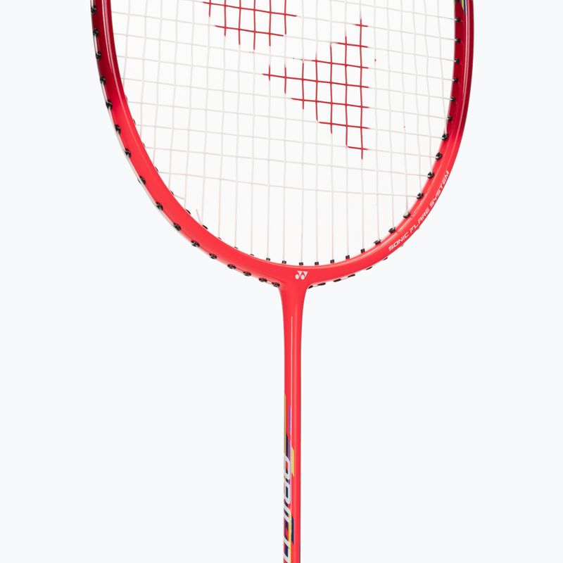 Rakieta do badmintona YONEX Nanoflare 001 Ability flash red 4