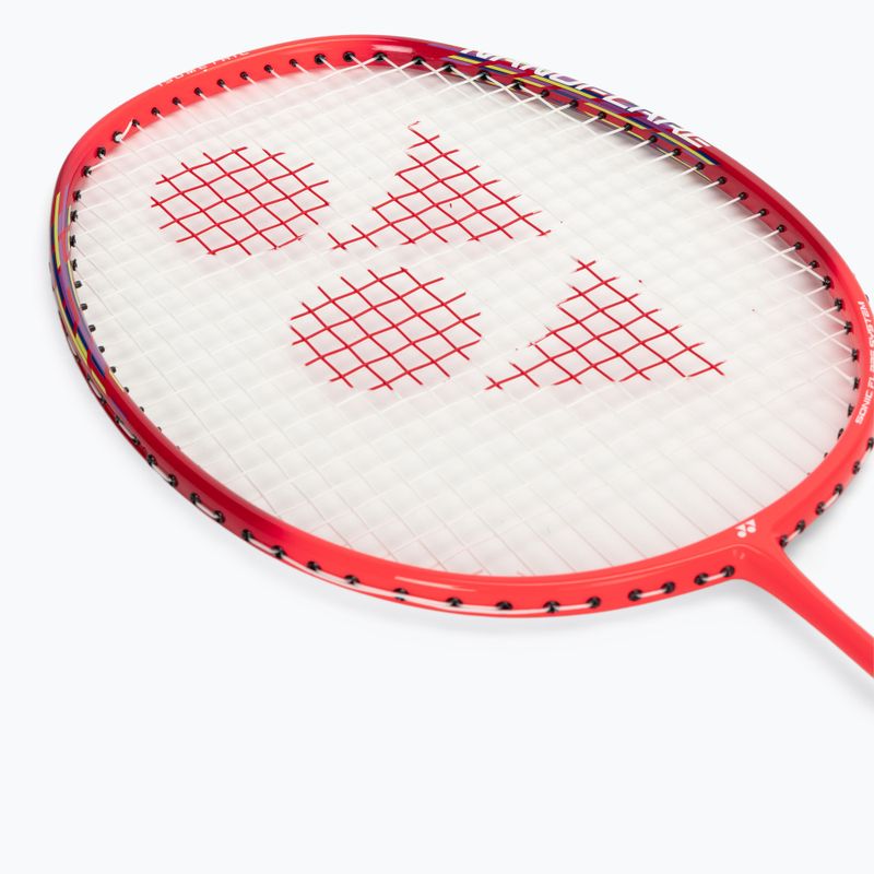 Rakieta do badmintona YONEX Nanoflare 001 Ability flash red 5