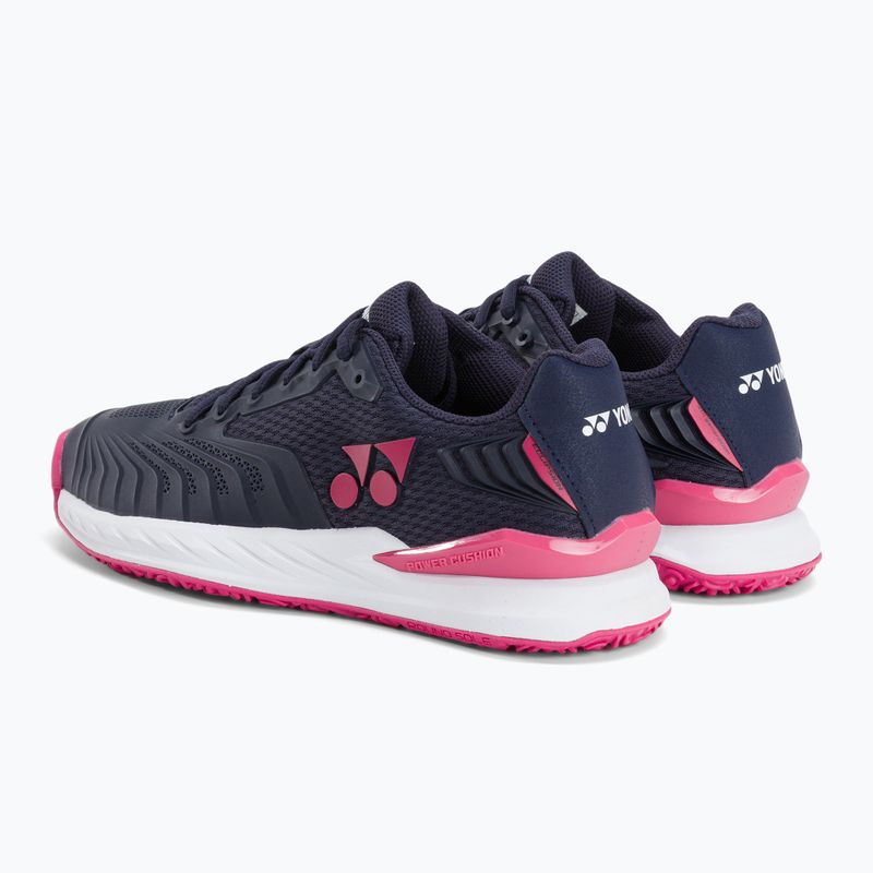 Buty do tenisa damskie YONEX Eclipsion 4 Ladies CL navy/pink 3