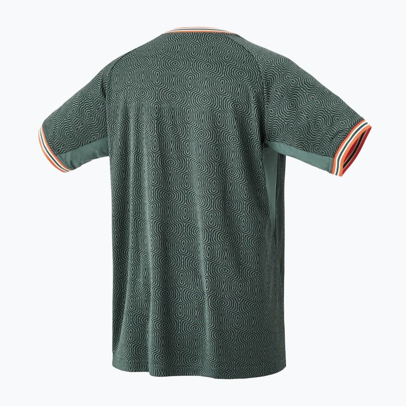 Koszulka tenisowa męska YONEX 10560 Roland Garros Crew Neck olive 2