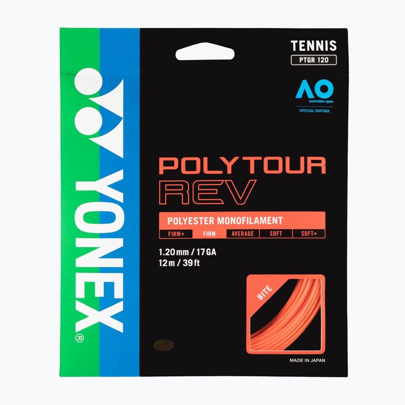Naciąg tenisowy YONEX Poly Tour Rev 120 Set 12 m mint 2