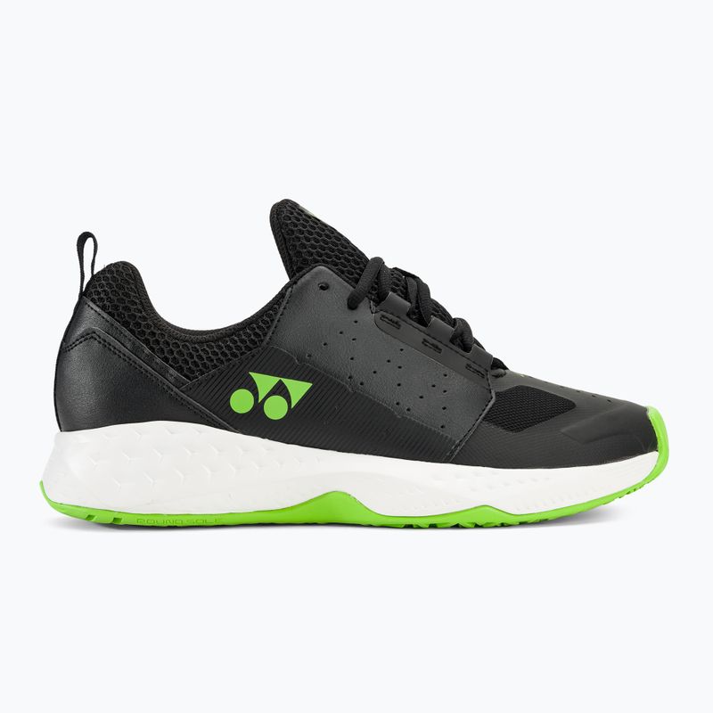 Buty do tenisa męskie YONEX Lumio 4 black/lime green 2
